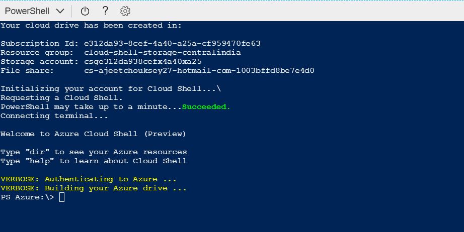 Create Storage