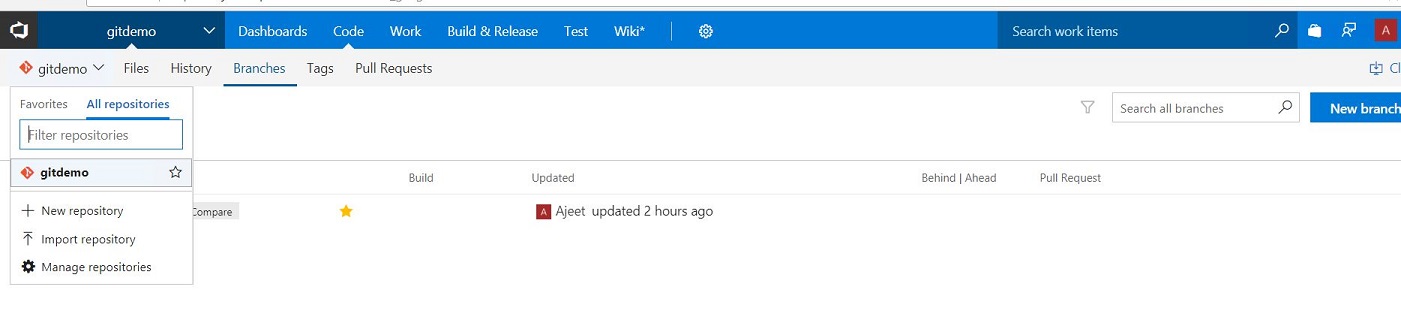 ### New repository